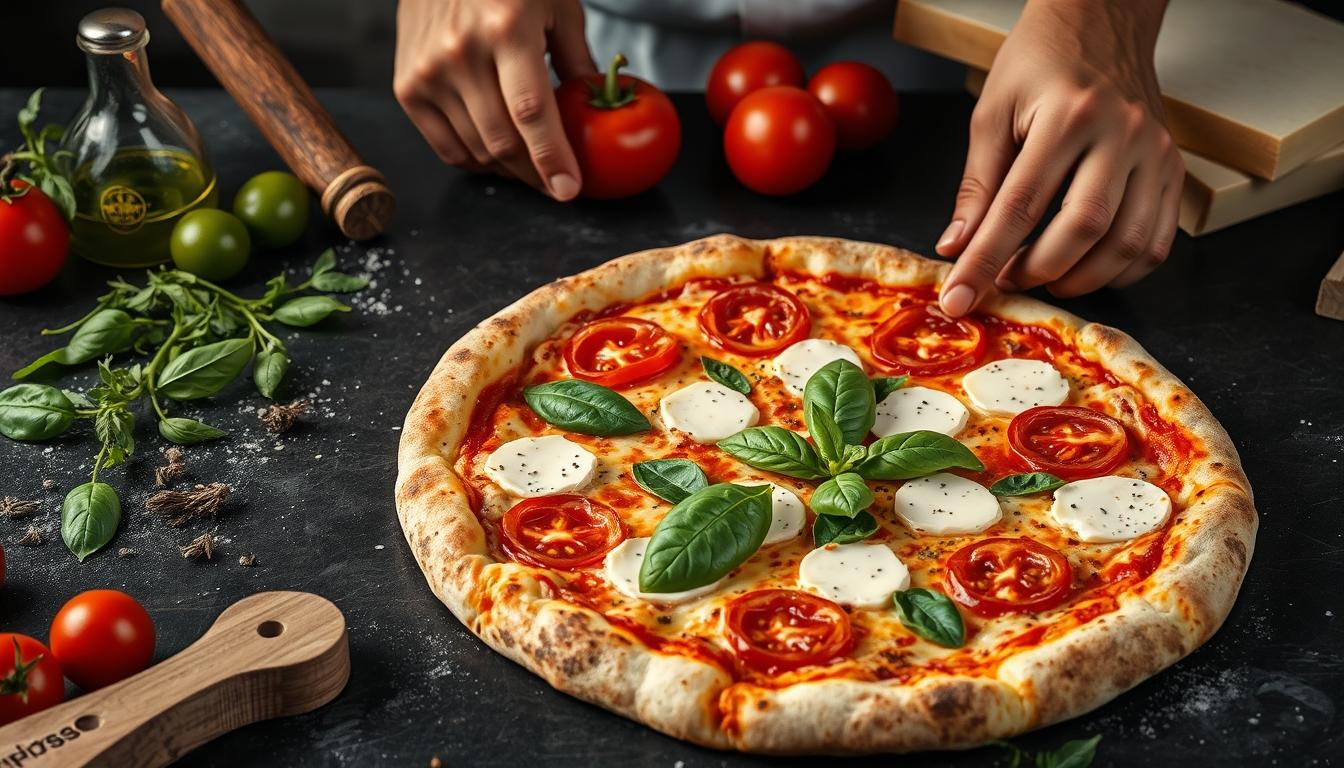 Ingredients prepared for a simple home dinner
